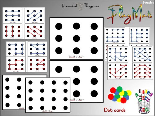 Dot Cards Play Mats. Pdf