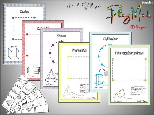 3D Shapes Play Mats. Pdf