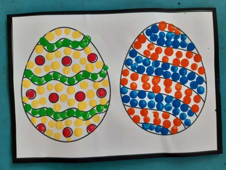 Easter Dot Painting