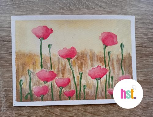 Poppy Greeting Cards (pack of 5) - Image 2