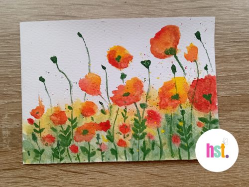 Poppy Greeting Cards (pack of 5) - Image 3