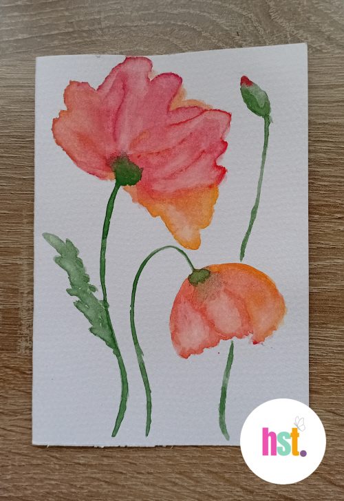 Poppy Greeting Cards (pack of 5) - Image 5