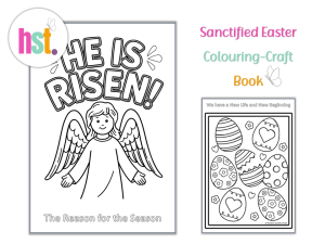 Sanctified Easter Colouring-Craft Book