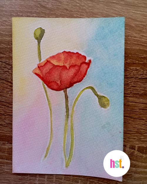 Crosses & flowers Greeting Cards (pack of 5) - Image 4