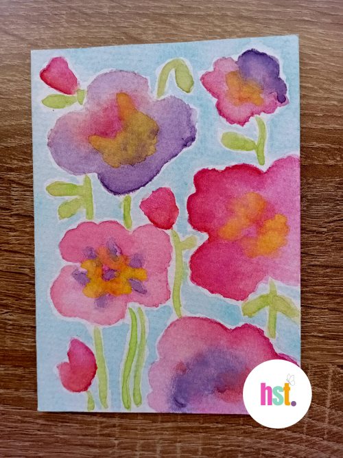 Crosses & flowers Greeting Cards (pack of 5) - Image 6